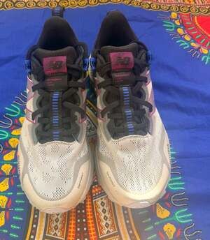 New Balance Nitrel Trail Running Shoes White Black